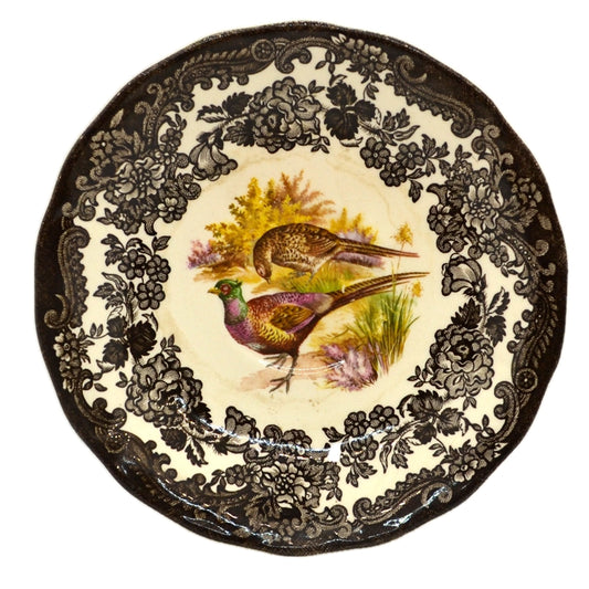 Royal Worcester Spode Palissy China Game Series Pheasant Saucer