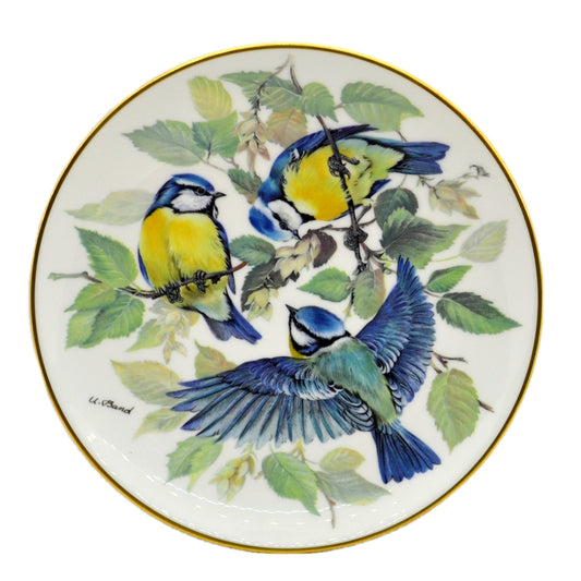 WWF Blaumeise China Plate Germany Limited Edition 1985