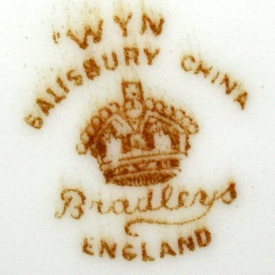 Salisbury China Bradleys Wyn Cake Plate c1927
